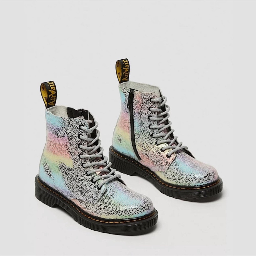 Dr. Martens Youth 1460 Pascal - Rainbow Light Kidray 🌈
